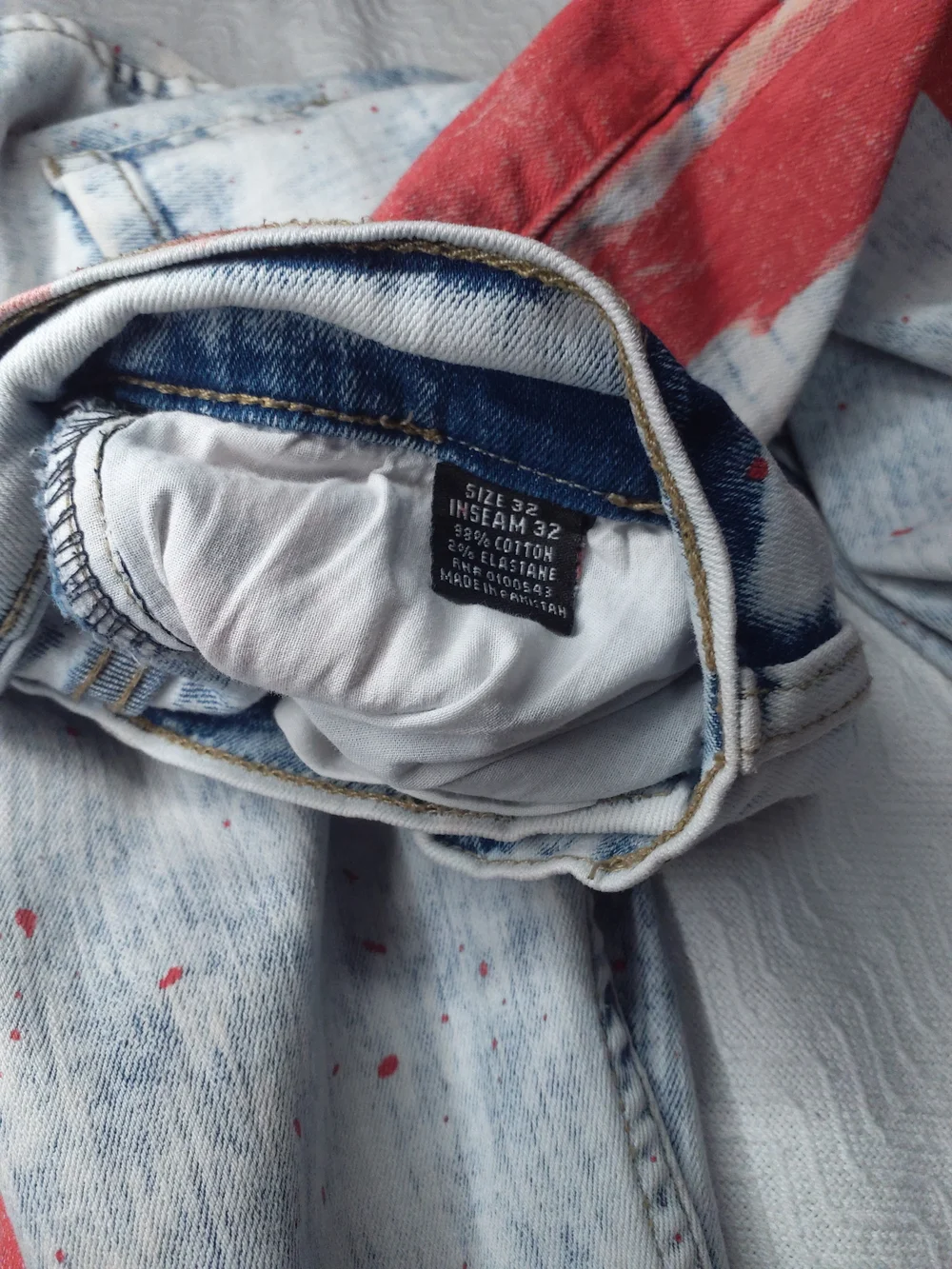 Evolution in Design Another Hype Piece Mens Jeans Size 32/32
